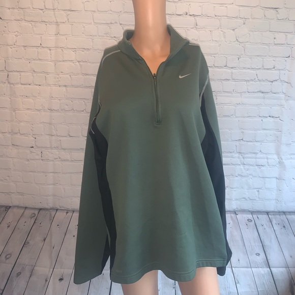 Nike Other - Nike Fit Green & Black Sweatshirt size XL